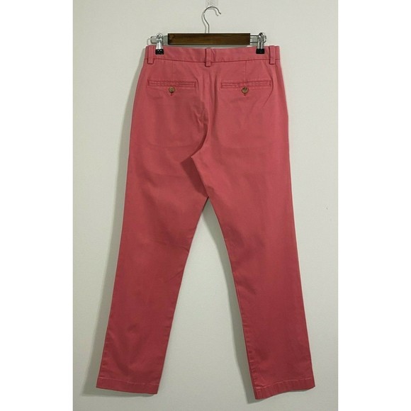Vineyard Vines Men's Pants 28x32 Breaker Regular Fit Chino Lobster Reef Pink $98 - Picture 2 of 3